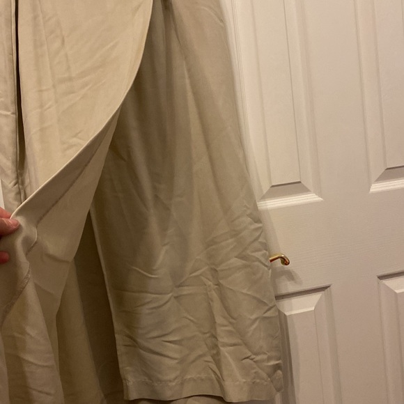 Bridgewater Studio size 14W khaki colored wrap style maxi skirt - Picture 4 of 7